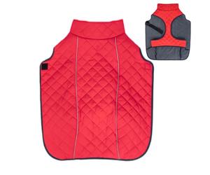 Veste Hivernale pour Chien | Coton Réfléchissant,Pull d'hiver pour Chien À Ajustement Réglable,pour Promenades Randonnées Pique-Nique Parc Camping Flâneries Urbaines