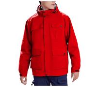 Veste Homme Amovible Deux Pièces Extérieur Anti Vent à Capuche pour Modularité et Adaptation aux Changements de Temps(Red, S)