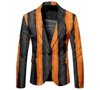 Veste Homme Blazer Chic Et Elegant Deguisement Halloween Peur Costume Grande Taille De Costumes Adulte Déguisement Pour Hommes Smoking Blazers Pull Gilet Vestes D'halloween Decontracte Qui Fait,XXL