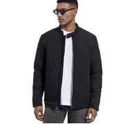 Veste Homme, Blouson Moto Homme Chaud, Blouson Homme Automne Hiver- Noir XL