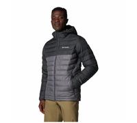 Doudoune a capuche columbia powder lite ii gris