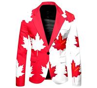 Veste Homme Costume - Veste de Costume élégante pour Homme avec Paillettes Mode coupée ajustée Manches Longues et décontracté pour Jeunes