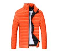 Veste Homme Doudoune, Blouson Moto Hiver Homme, Manteau Hiver Grande Taille Sportswear Légère Décontracté Veste Moto Épaissir Chaud Baggy Sweat Zippée Casual Chaud Veste Matelassée Zipper