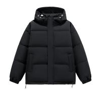 Veste Homme Doudoune Hiver Manteau Chaud Polaire Vestes Pour Hommes Blousons Matelassée Chaude Parka Blouson Longue Vêtement Grande Taille Manteaux D'hiver Jott Pull Noel Capuche