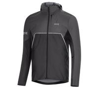 Veste homme - GORE WEAR - R7 Partial Gore-Tex Infinium Hooded - Noir - Coupe-vent et respirante S