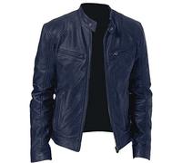Veste Homme Habillé Vestes Mi Saison des années 70 Blousons d'aviateur course Manteaus en softshell jean grande taille zippée baseball tendance style décontracté manches longues