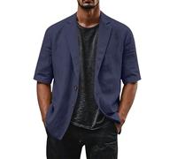 Veste Homme Hiver Chaud Mi Saison Vestes Bomber Manteaux D'automne Et D'hiver Coupe Vent Imperméable Décontracté Jacket Pour Réunions Entre Amis En Automne Et blouson mi saison homme Marine 3XL