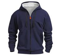 Veste Homme Impermeable Velo Imperméables Cyberpunk Zippée Coupe Bomber Running Grande Taille Hiver Baseball Parka Bombardier Chauffante Protection Impermeable Long Homme Marine 5XL