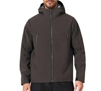 Veste Homme Mi Saison Imperméable Coupe Vent Softshell Homme, Veste décontractée Homme Coupe-Vent léger Softshell Capuche randonnée Toutes Saisons Couple Urbain extérieur
