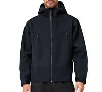 Veste Homme Mi Saison Imperméable Coupe Vent Softshell Homme, Veste décontractée Homme Coupe-Vent léger Softshell Capuche randonnée Toutes Saisons Couple Urbain extérieur