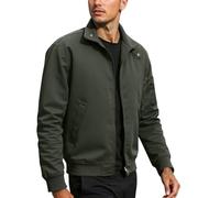 Veste Homme Printemps Été, Vestes décontractées pour Hommes Veste élégante pour Un Usage Quotidien avec Fermeture à glissière et Coupe Ample Parfait pour l'automne et l'hiver Se Marie Bien avec Jean