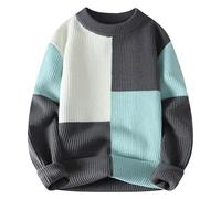 Veste Homme,Pull pour Hommes Automne/Hiver Nouveau Pull Tricoté à Fond éPais VêTements en Fil Chaud