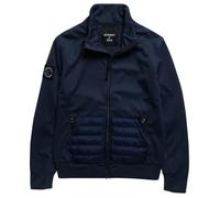 Veste Homme SUPERDRY Bonded Soft Shell - Taille XL - Couleur BLEU L
