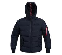 Veste Hooded Puffer FD Alpha Industries - Replica Blue M