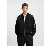 HUGO Veste Oversize en jersey de coton mélangé - Style Dargenzip, 50542590 Noir L