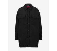 Veste Hugo Fabrica Relaxed Fit noir rouge femme - XS