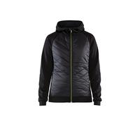 Blaklader 34642526 PULL HYBRIDE POUR FEMME, Noir/jaune, taille L