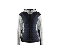 Veste hybride avec rembourrage thermo-léger femme