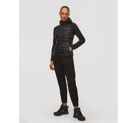 Veste Hybride Noire Pour Femmes Peak Performance Helium Down Hybrid Hood Women G79840020-50