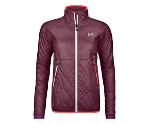 Veste hybride ORTOVOX SWISSWOOL PIZ VIAL JACKET W (winetasting) Femme S