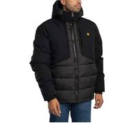 Lyle & Scott Pour des hommes Veste hybride ouatée, Noir