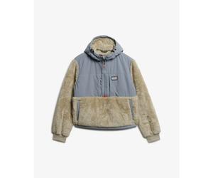 Veste hybride zippÃ© femme Superdry Beige M