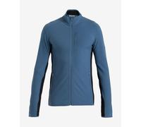Veste Icebreaker Merino Blend Descender bleue - S