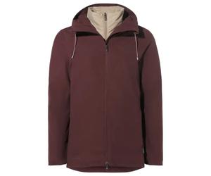 Veste impermÃ©able 3 en 1 femme VAUDE Mineo Marron 42