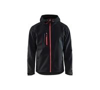 Veste impermÃ©able Ã capuche Blaklader Noir 4XL