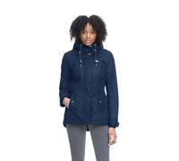 Veste impermÃ©able Ã capuche femme Ragwear Monadde Bleu S