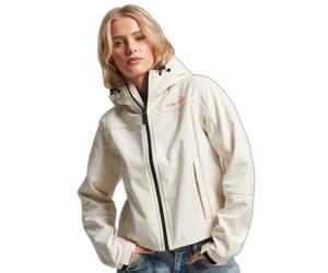 Veste impermÃ©able Ã capuche softshell femme Superdry Code Trekker Gris XL