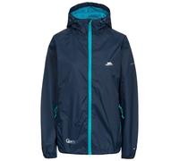Veste impermÃ©able Ã capuche zipÃ©e femme Trespass Qikpac Bleu 2XL
