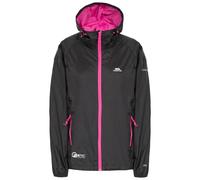 Veste impermÃ©able Ã capuche zipÃ©e femme Trespass Qikpac Noir L