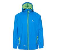 Veste impermÃ©able Ã capuche zipÃ©e Trespass Qikpac Bleu M