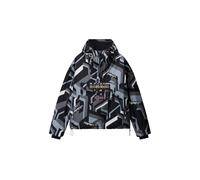 Veste impermÃ©able AOP Napapijri Rainforest Noir XS