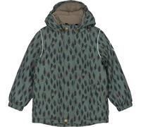 Veste impermÃ©able bÃ©bÃ© garÃ§on Mikk-Line AOP Vert 18 mois