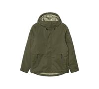 Veste impermÃ©able courte Ã capuche avec poches zippÃ©es Revolution Vert L