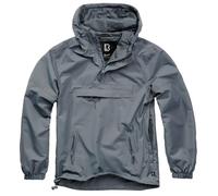 Veste impermÃ©able d'Ã©tÃ© Ã capuche Brandit Gris 3XL
