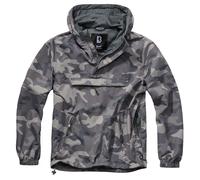 Veste impermÃ©able d'Ã©tÃ© Ã capuche Brandit Gris L