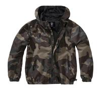 Veste impermÃ©able d'Ã©tÃ© enfant Brandit Noir 15/16 ans