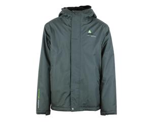 Veste impermÃ©able double polaire enfant Peak Mountain Ecajik Gris 16 ans