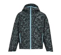 Regatta - Kid's Printed Lever II - Veste imperméable - 11-12 Years - china blue / scratched camo