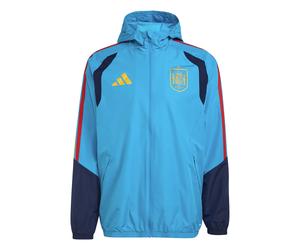 Veste impermÃ©able Espagne Tiro Coupe du Monde 2026 Bleu L