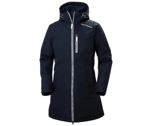 Veste impermÃ©able femme Helly Hansen long belfast winter Bleu XS
