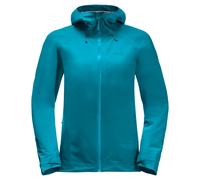 Veste impermÃ©able femme Jack Wolfskin Highest Peak Bleu M