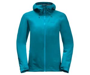 Veste impermÃ©able femme Jack Wolfskin Highest Peak Bleu S