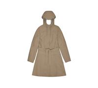 Rains Curve Long Jacket | Veste Imperméable | Beige | M | Femme