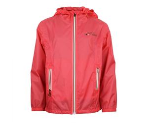 Veste impermÃ©able fille Peak Mountain Garanew Rouge 16 ans