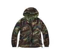 Veste impermÃ©able full zip Ã©tÃ© femme Brandit Vert M