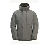 Veste impermÃ©able Jack Wolfskin Snowy Park Gris XL